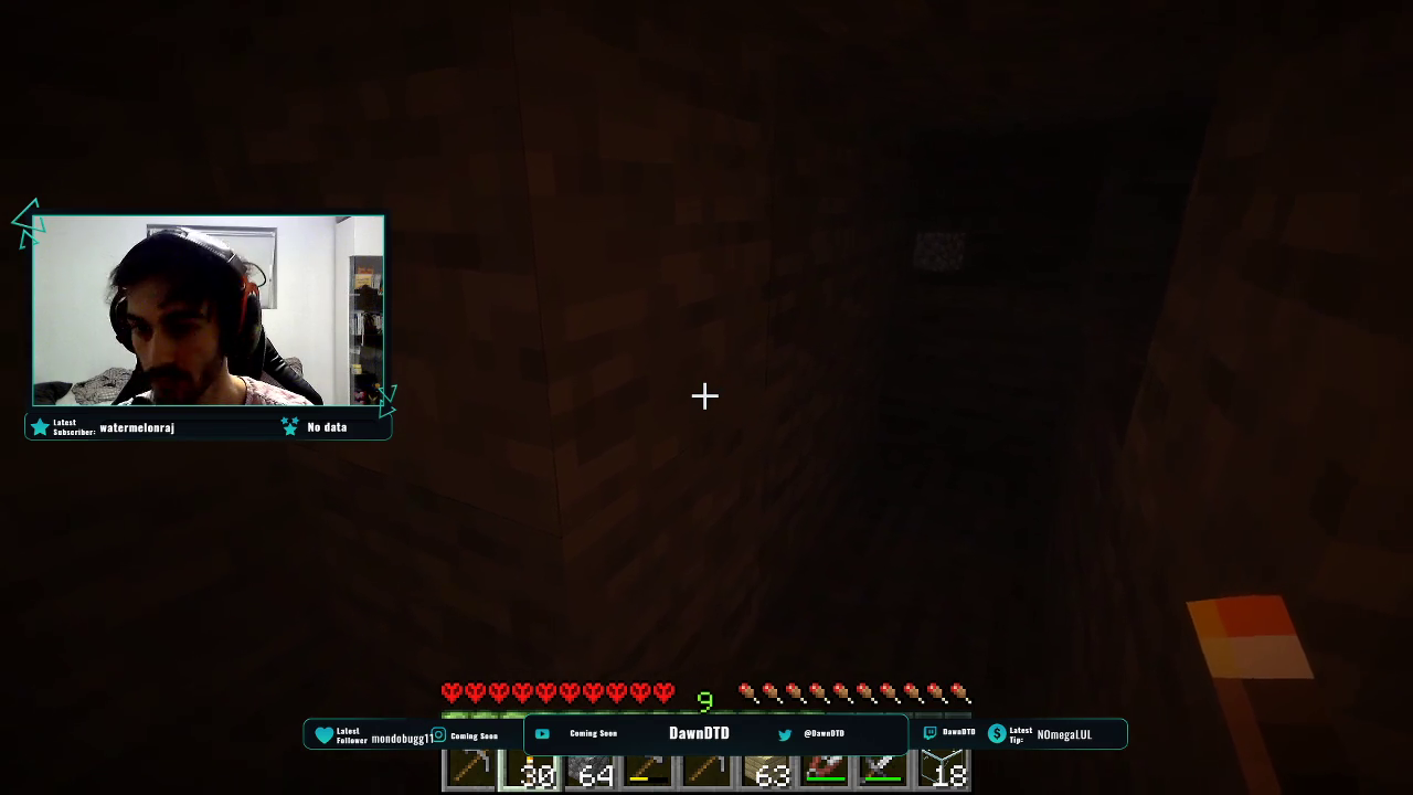 Streamer asked by chat to dig straight down in MC