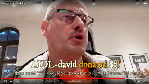 Live streamer BJORN attacked on stream.