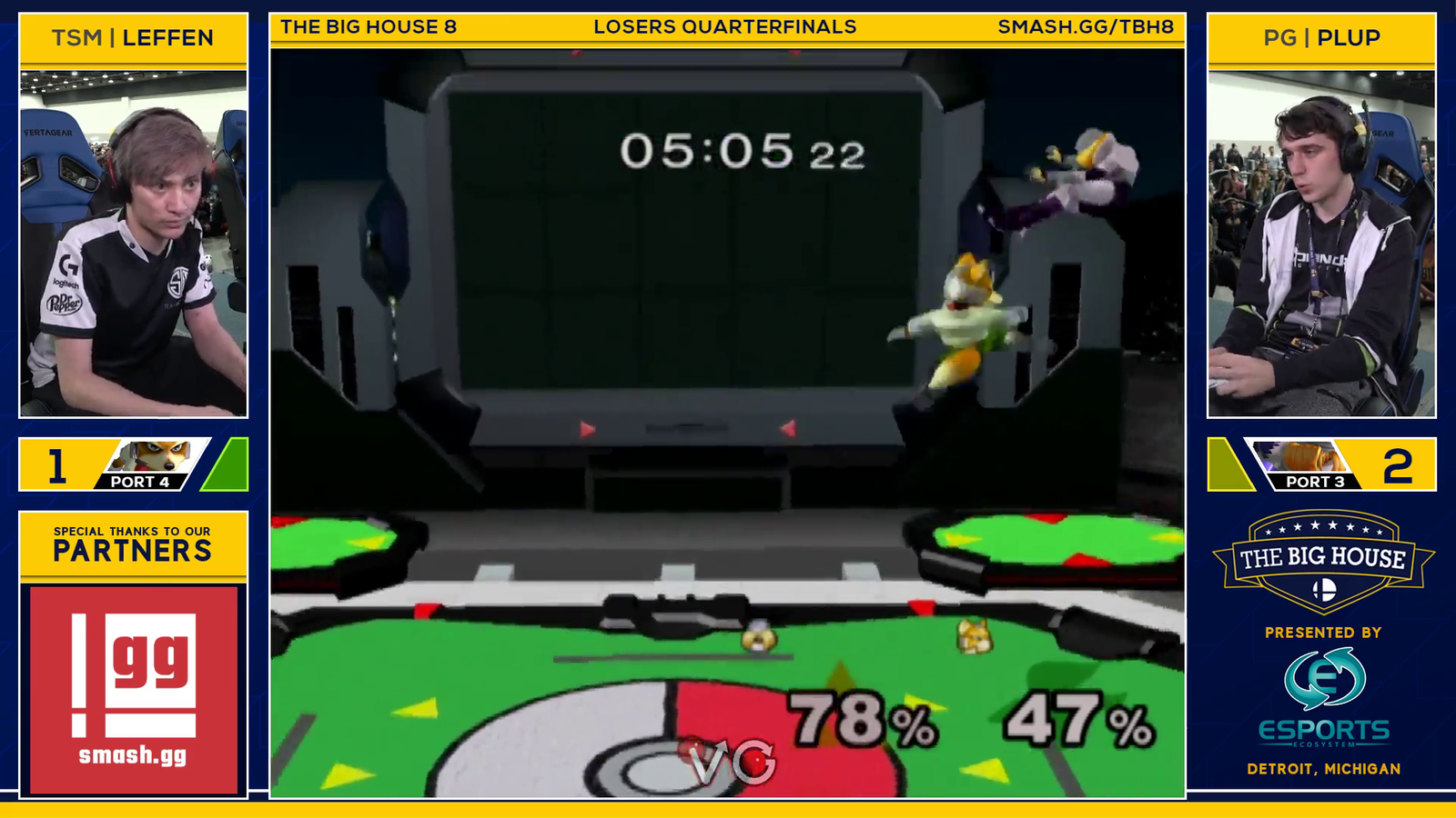 Smash Brother Melee Player TSM | Leffen Throws his Controller after a Loss