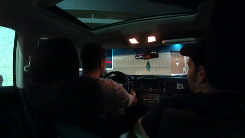 Mizkif's car dies in a Mcdonald's parking lot.