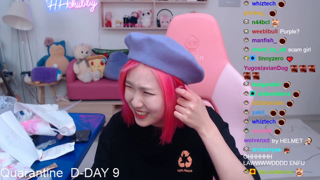 After dyeing a pink M on her forehead, Hachubby investigates further and is not happy about her discoveries.