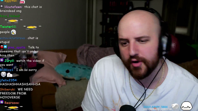 Dicktone goes ape shit on chatter