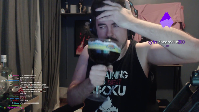 Sodapoppin's friend chugged a whole cup of whiskey