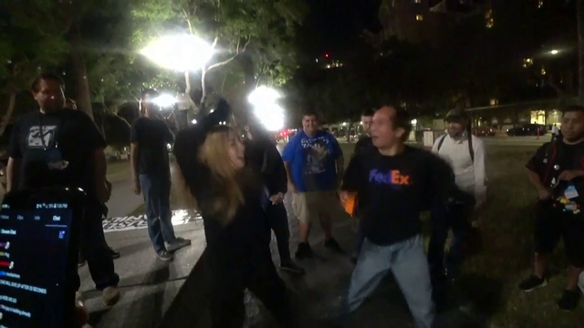 Fan tries to grope streamer in public