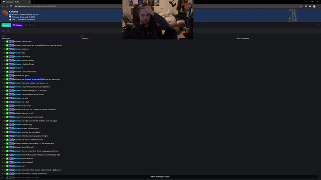 Soda goes through the logs of one of his mods