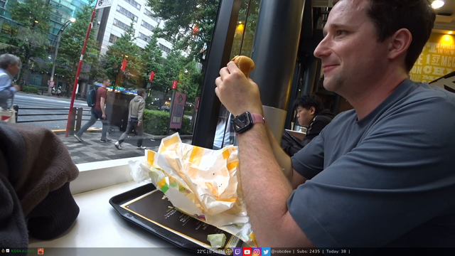 Rob's light snack- burger 5 of 6