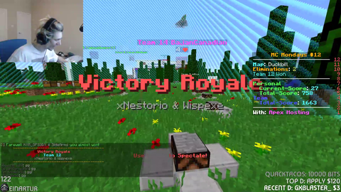 xQc and m0xyy finally win their first MC Monday PogU