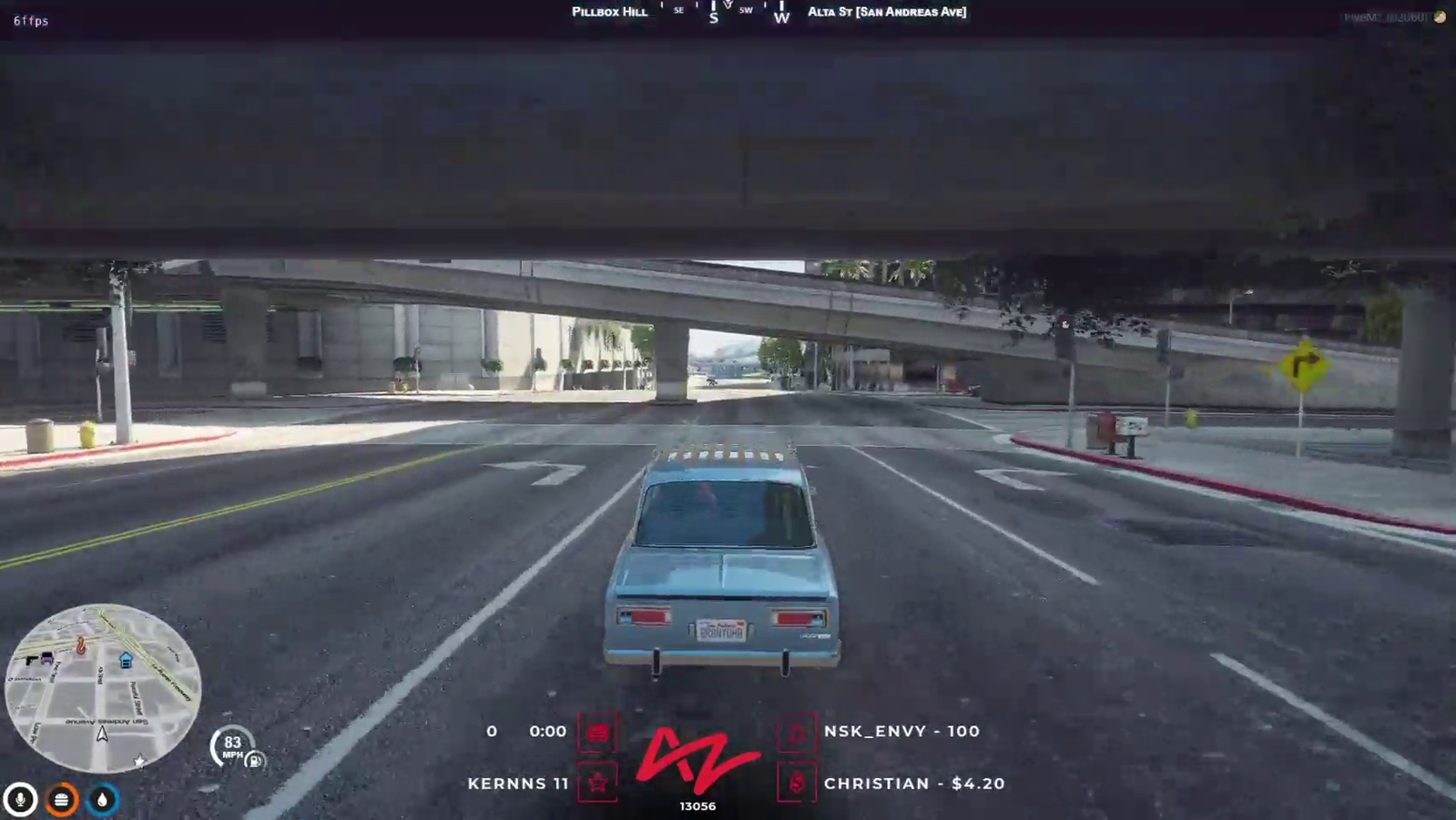 Tony verbally assaults a cop after crashing into him