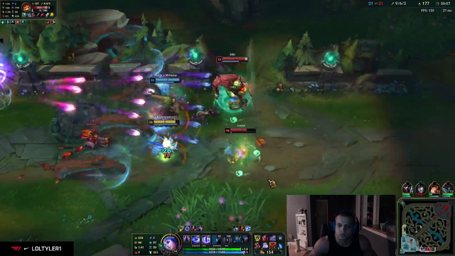 Tyler's grind is going as expected