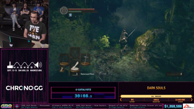 But Catalyst why the fuck would you swear at GDQ?