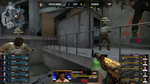 Heroic gets put down by NICOODOZ's AWP