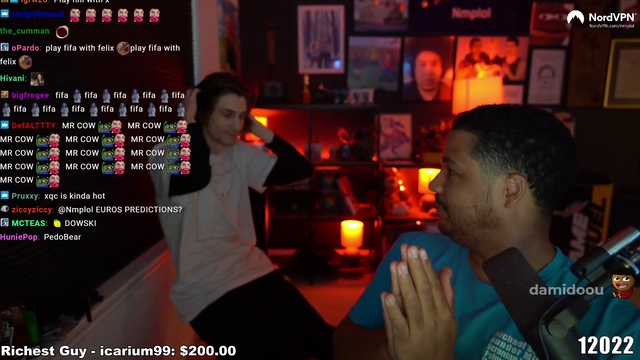 xQc and Nick discuss the culinary arts