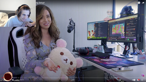 xQc exposes Pokimane EZ Clap