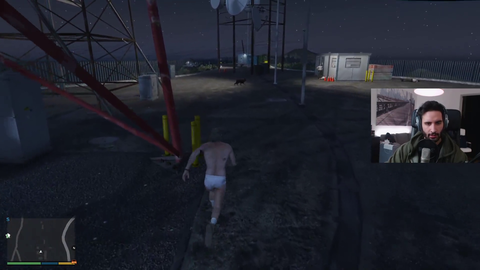 Absolute Soy boy jumpscared by a dog in GTA V