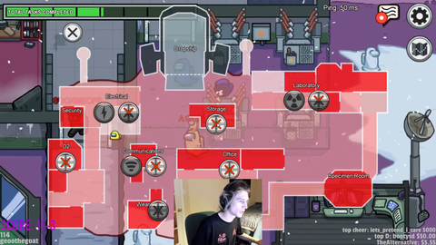 MCCOOL and xQc's ghost go on a killing spree to clutch a round of Among Us