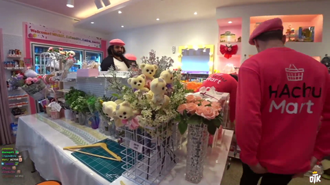Hachu Mart makes a sale