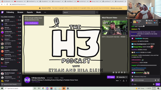 Millions Of H3H3 Fans Traumatized By Erobb Host