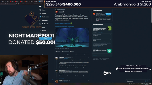Activision Blizzard fucks OTK founder yet again