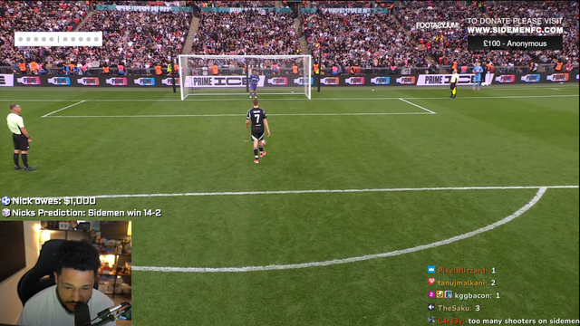 Insane penalty save by Sketch