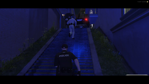 Lenny Hawk tazes and takes down X the Ghost Rider after an intense police chase