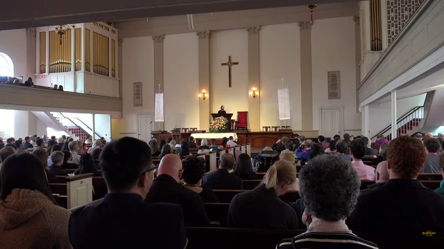 Richard gets distracted during his sermon