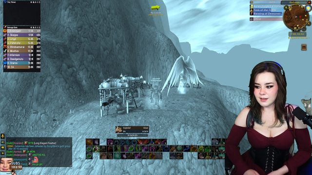 streamelements roasts Stormfall after she dies in the MC raid