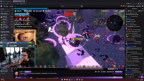 Shroud sees potential in Quinn69420's build