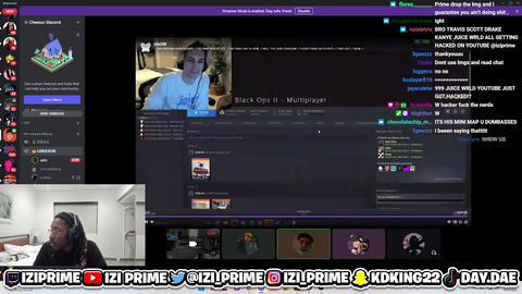 IziPrime shows proof that he wasnt reading chat or stream sniping