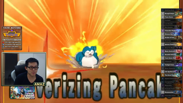 Pulverizing pancake