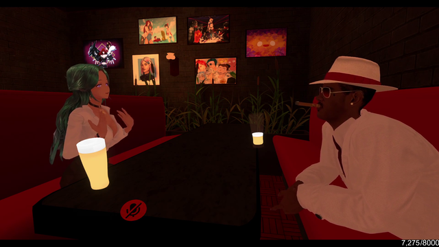 Penta is having a blast in VRChat Date Night