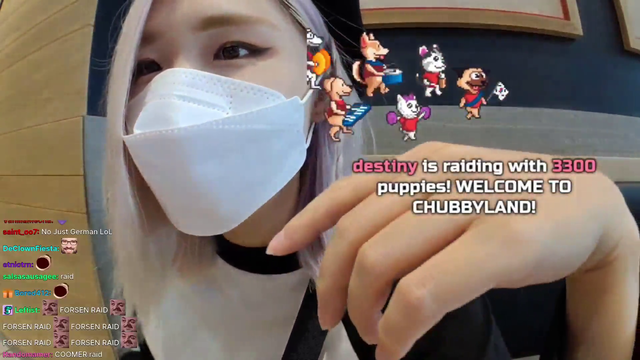HAchubby gets a unexpected raid
