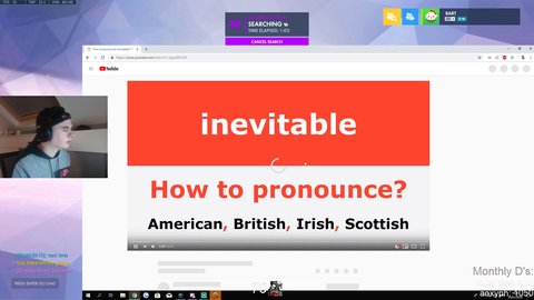 How to pronouce inevitable