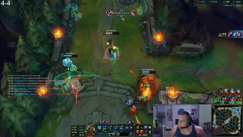 Tyler1 showing tremendous mental side effects from playing League for over 10 years.