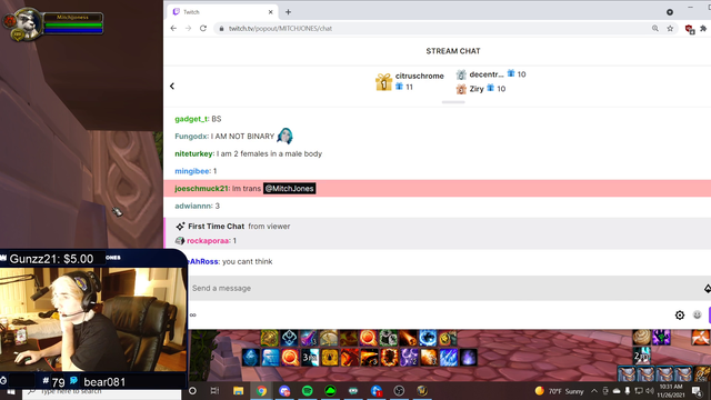 MitchJones - Waiting for Mizkif to get a sub 18 min on mario 64