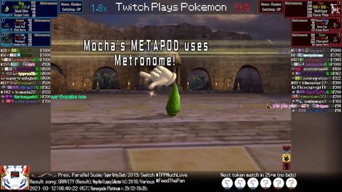 TwitchPlaysPokemon - GOD VS ARCEUS