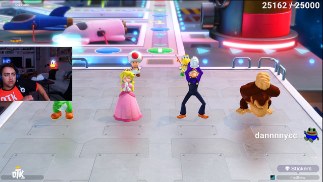 Miz loses again in Mario Party