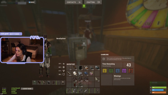 NoraExplorer enabling a degenerate gambler.
