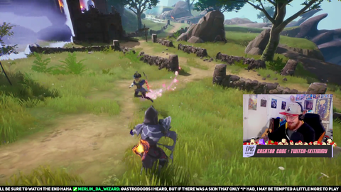 Players celebrate the very last lobby of Spellbreak before the servers go down