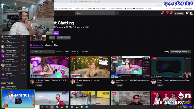 Mizkif pimps out his sister into being the biggest egirl on Twitch 5Head