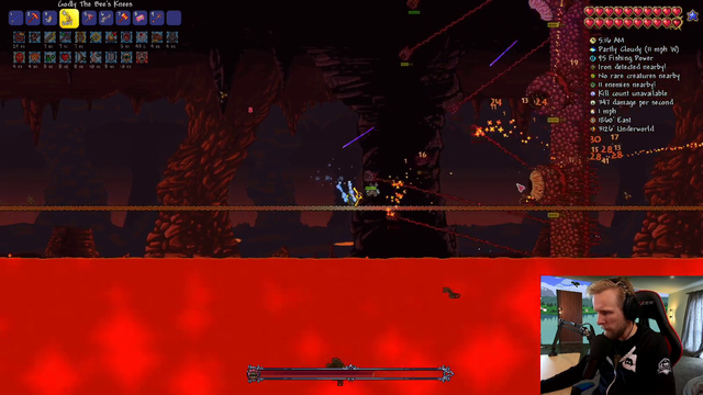 Quin finally beat the game after 2 weeks of game time