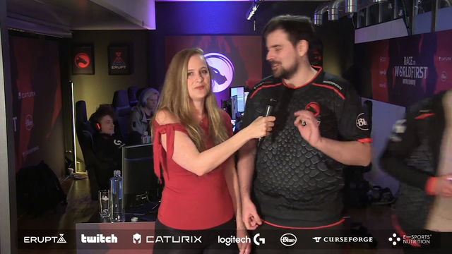 Echo - Rogerbrown scared because of fireworks