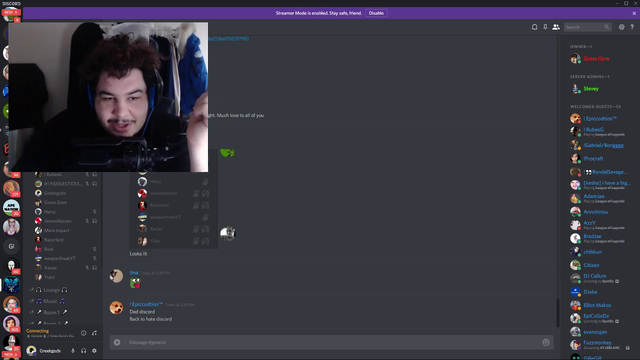 Gross Gore leaves Greeks talkshow in BabyRage