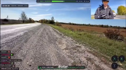 Sam Pepper nearly gets grabbed by Ukrainian conscription van