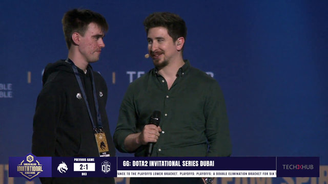 Audio fail at Dota 2 tournament