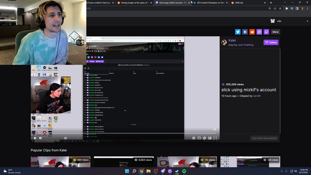 Xqc wants slicker to be banned on twitch