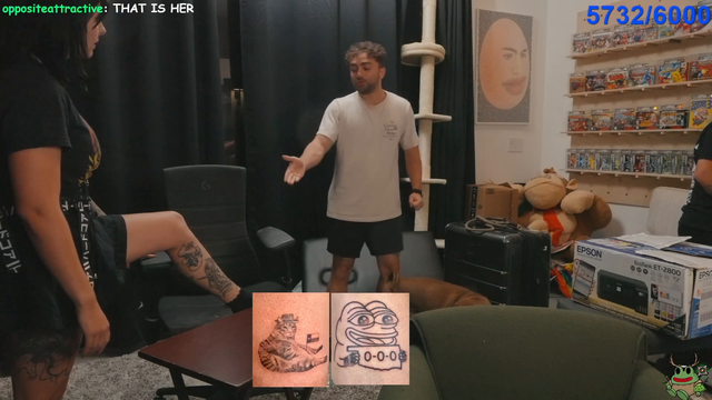 Juliakins is piss off at Mizkif for the tattoo he gave her.