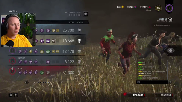 Limmy goes full salty gamer in post-game chat