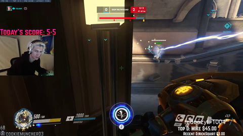 xqc hits perfectly synced shatter