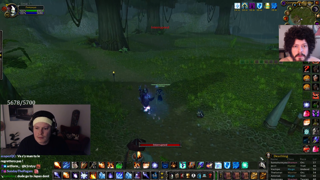 Hot mic from tonight's raid leader