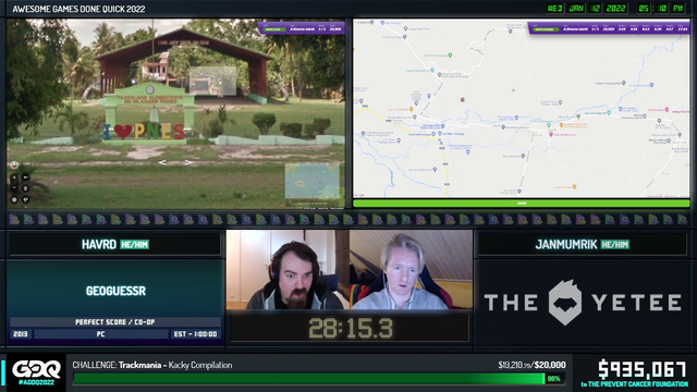 Runners get a hard location in GeoGuessR Speedrun
